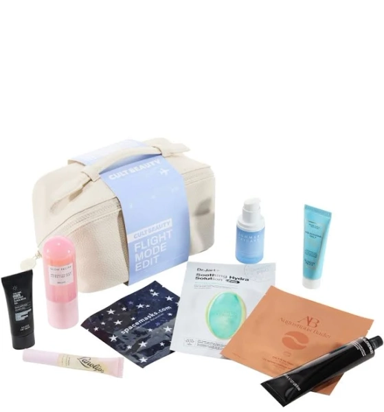 Cult Beauty The Flight Mode Edit (worth Over £185) Christmas Gift Last