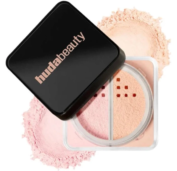 HUDA BEAUTY - Easy Bake Loose Powder Brightening + Correcting Duo