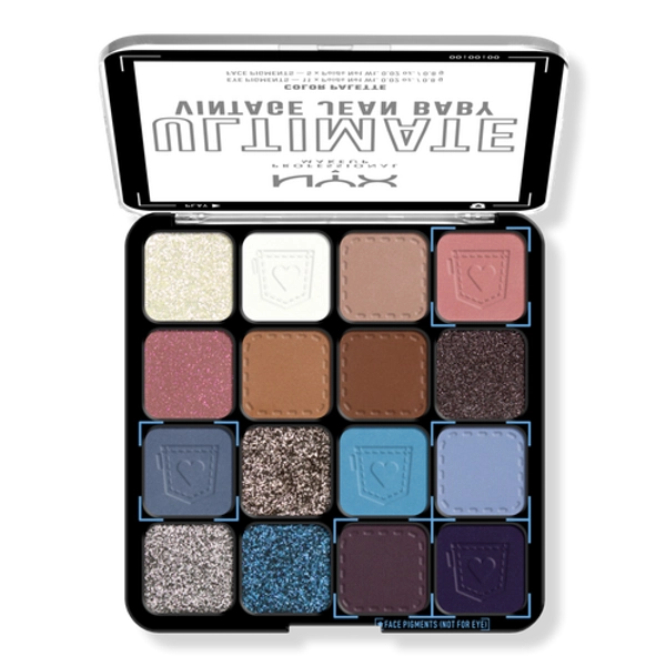 Ultimate Color Shadow Palette Vintage Jean Baby