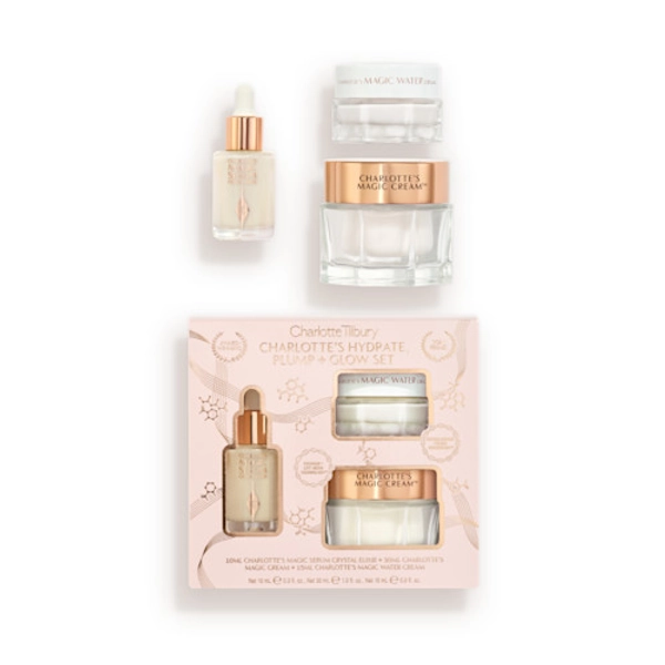 CHARLOTTE'S HYDRATE PLUMP & GLOW SET - SKINCARE KIT