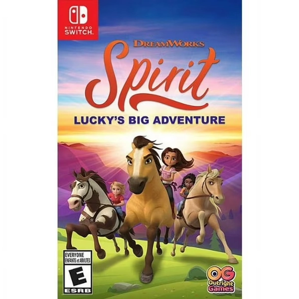 DreamWorks Spirit Lucky's Big Adventure, Outright Games, Nintendo Switch, 819338021362