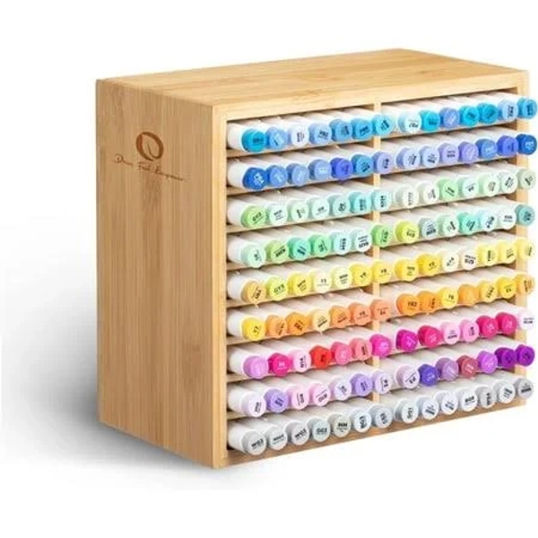 Ohuhu Bamboo Marker Organizer