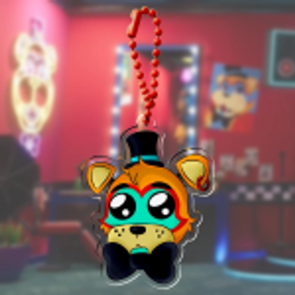 FNAF: Pleading Glamrock Freddy Keychain by Lightning Shadow - ACGGOODS