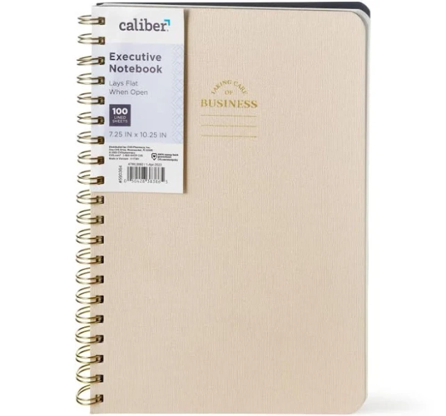 CVS Caliber Executive Notebook