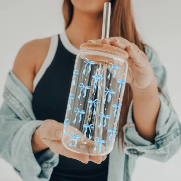 Preppy Tumbler with Lid