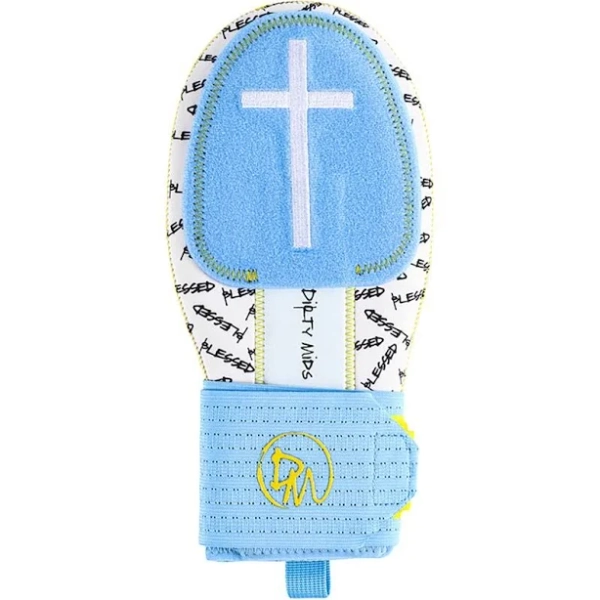 Dirty Mids Youth Savage Series Sliding Mitt Light Blue/White - Baseball/Softball Accessories at Academy Sports