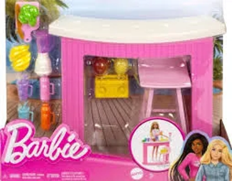 Barbie Accessories Poolside Smoothie Bar Story Starter