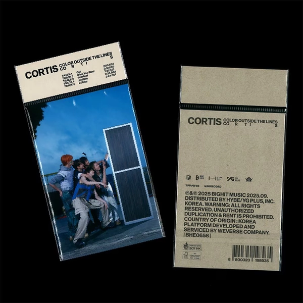 CORTIS - [COLOR OUTSIDE THE LINES] 1st EP Album WEVERSE ALBUMS A Version - Walmart.com