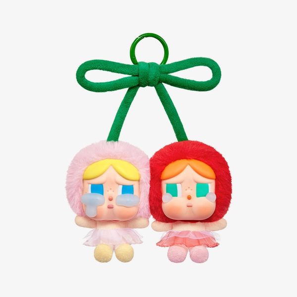 CRYBABY Crying For Love Series-Vinyl Plush Hanging Card (Love You Cherry Much)-POP MART(United States)