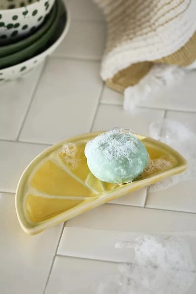 Meyer Ceramic Lemon Soap Dish