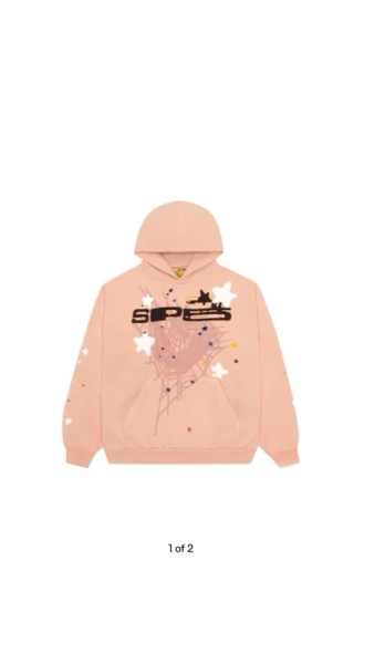 Buy Sp5der Hoodie 'Bellini' - SP5 PEACH HD | GOAT