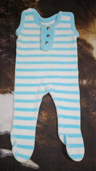 Vintage 1980's? Newborn Baby Infant Outfit Romper Babysana W. Germany 