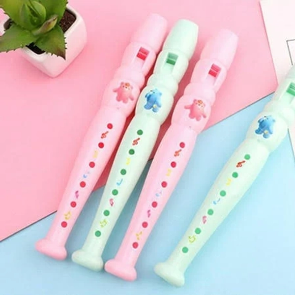 Msgweeeg Kids Toys Boys 3-5 Children's Playful Vertical Flute Instrument Beginner Boys and Girls Kindergarten Playing Music Early Education Gift Six
