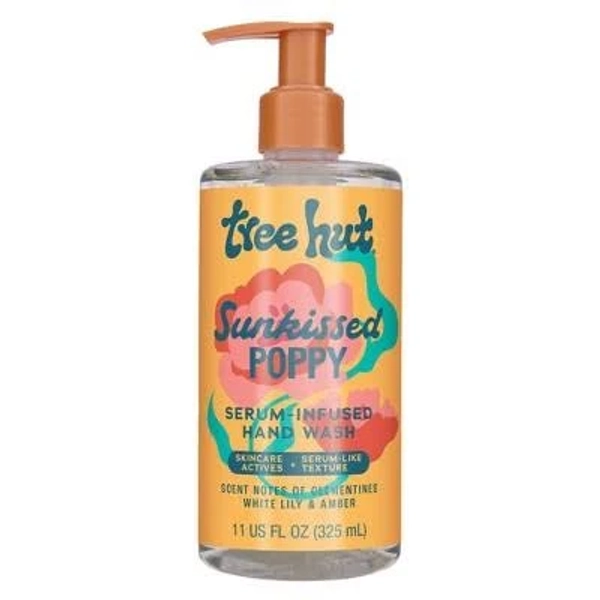 Tree Hut Serum-Infused Hand Wash Sunkissed Poppy