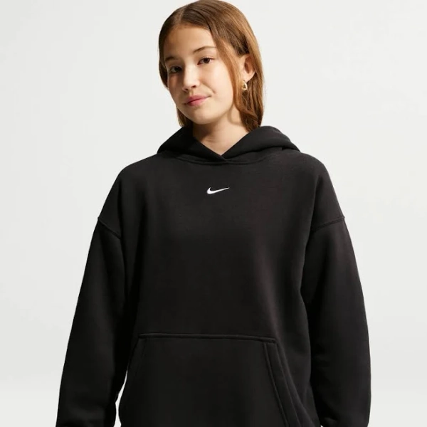 Nike Girls' Studio Fleece Oversized Hoodie