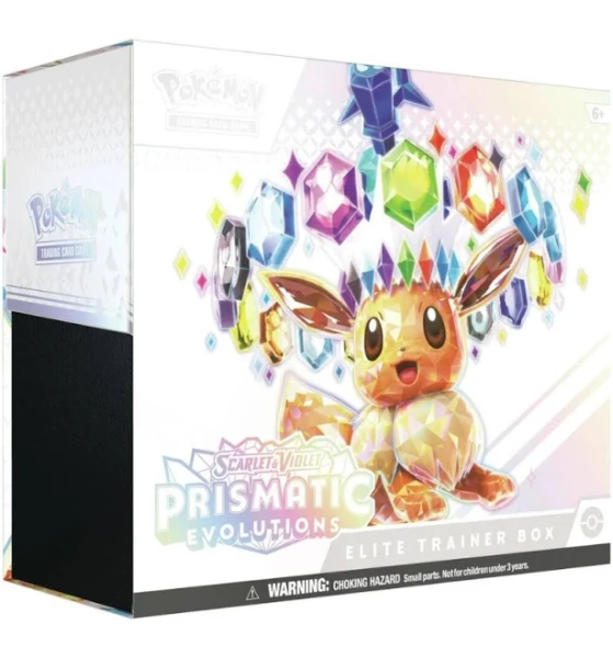Pokemon Prismatic Evolutions Elite Trainer Box