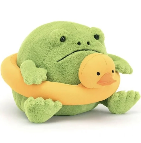 Jellycat Ricky Rain Frog Rubber Ring