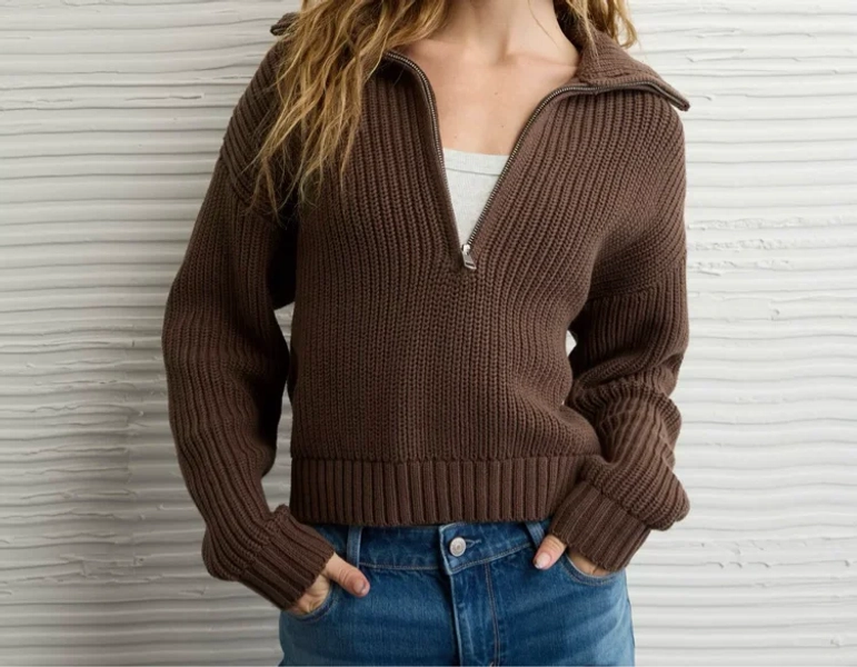 AE Half-Zip Pullover Sweater