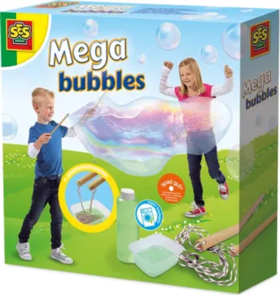 Mega Bubbles, 3 Piece Set, Kids 5+