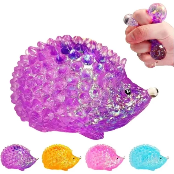 Hedgehog Sugar Squishy Stress Balls Kawaii Squishy Toy for Sensory Squeeze Toys Easter Basket