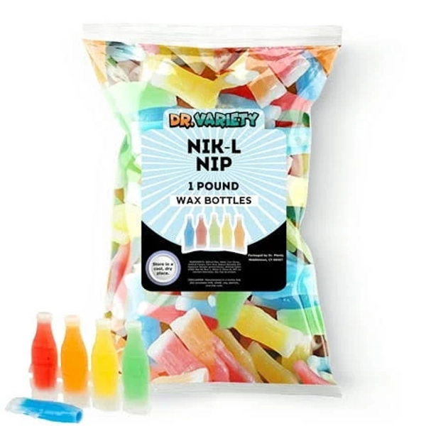 Nik L Nips Wax Bottle Candy Drinks
