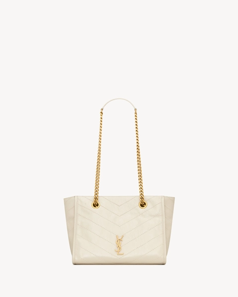 Borsa shopping NIKI piccola in pelle vintage