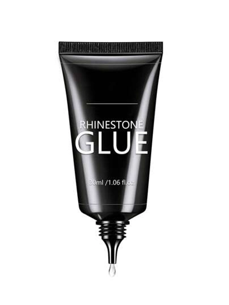 GLOZ 30ML Nail Rhinestone Glue For Nails, Super Strong Gel Nail Glue For Nail Charm 3D Nails Bling Gel For Decoration Gem Nail Art Jewel Diamonds Cured Need UV/LED Beauty Gift