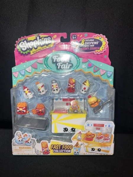 Shopkins Food Fair Fast Food Collection
