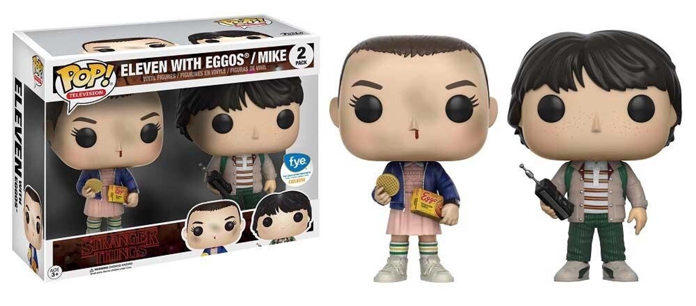 Funko Pop! Vinyl: Stranger Things - ST - 2 Pack - Eleven &amp; Mike - FYE...