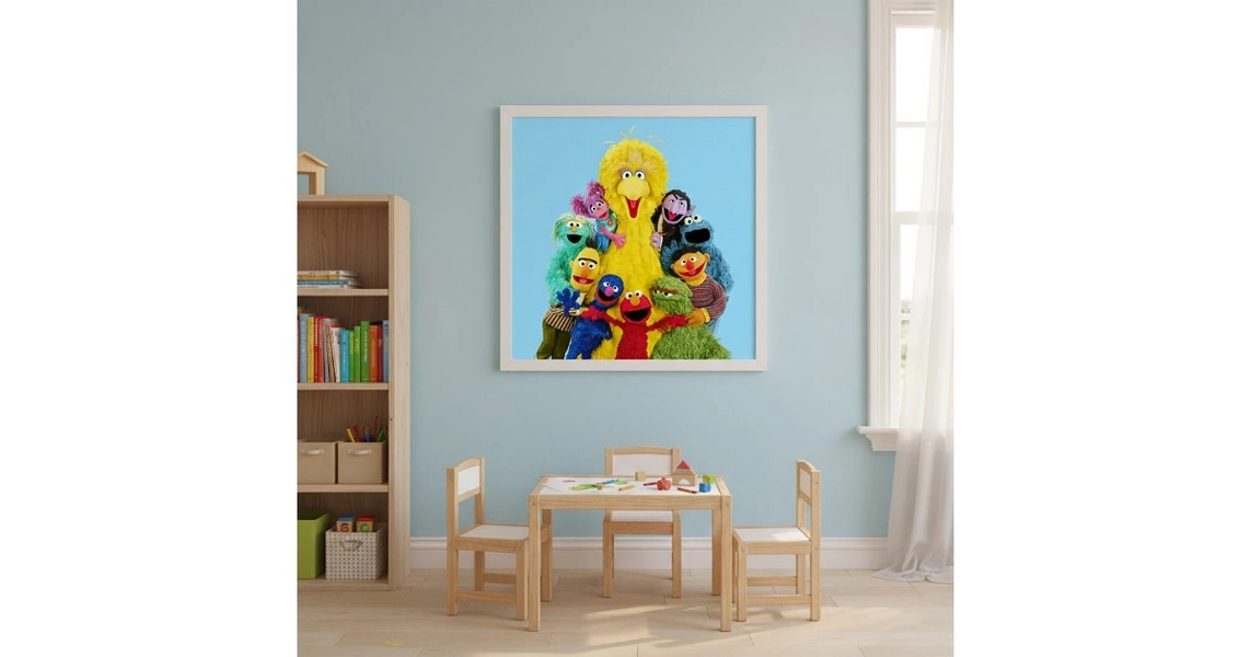 Sesame Street | Fun Colourful Pals Portrait Poster | Zazzle