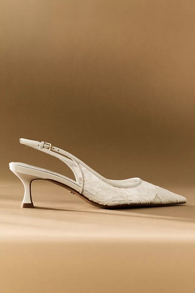 Lola Cruz Alberta Lace Kitten Pumps