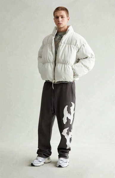 NY Raw Applique Baggy Sweatpants
