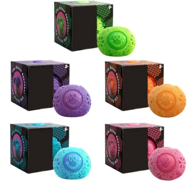 2026 Nee Doh Fuzz Ball Stress Ball Blind Box Soft Fluffy Squeeze Toys Anti-Anxiety Squishy Ball