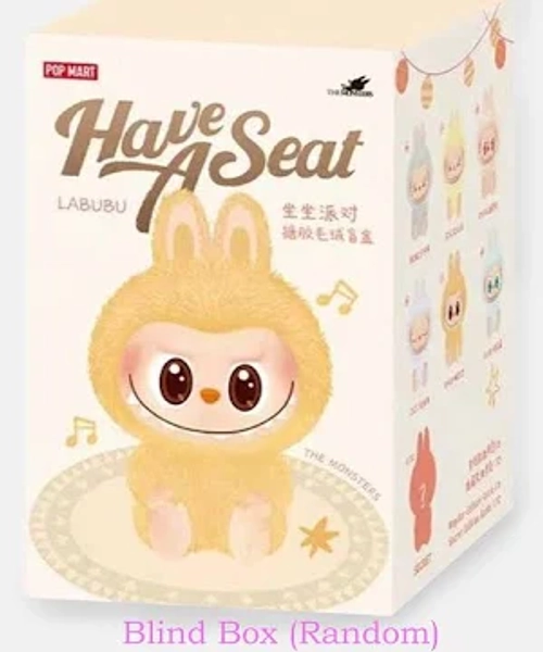 Monsters Labubu "Have a Seat" Plush