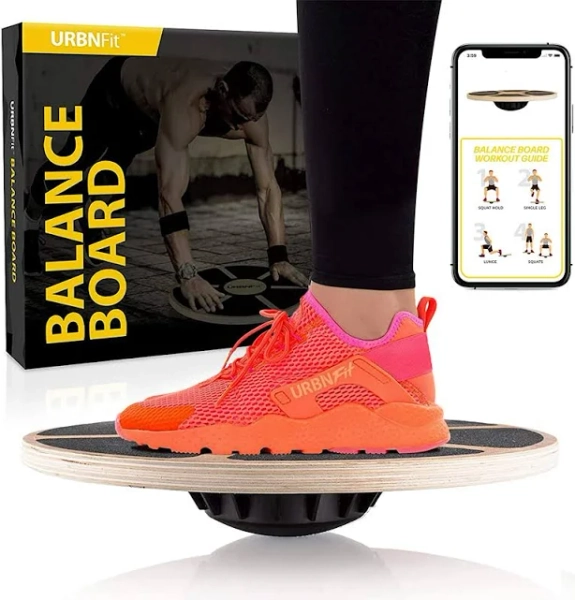 Jew Balance Board - Core Trainer - Increase Stability, Strength And Flexibility - Ballet And Dance Trainer