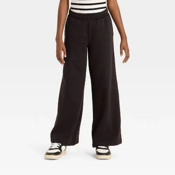 Fleece Wide Leg Sweatpants