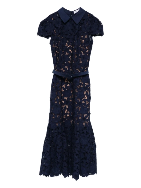 Self-Portrait guipure-lace midi dress | 6