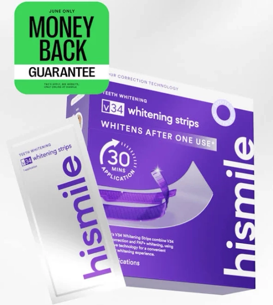 Hismile V34 Teeth Whitening Strips 14pk