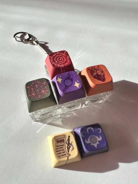 Baldur's Gate 3 RGB Cap Keychain