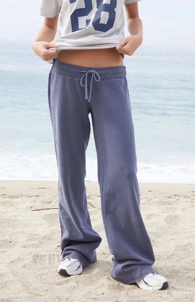 Medium Gray Hilary Soft Yoga Baggy Sweatpants