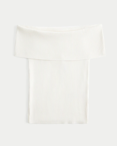 Foldover Off Shoulder top