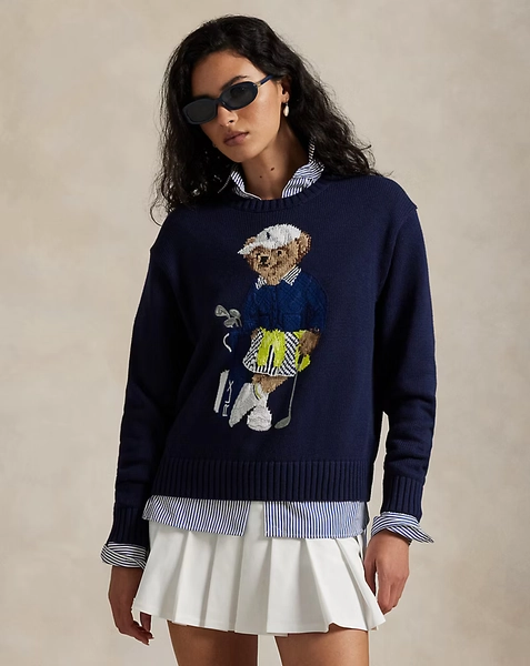 Pull Polo Bear à col rond