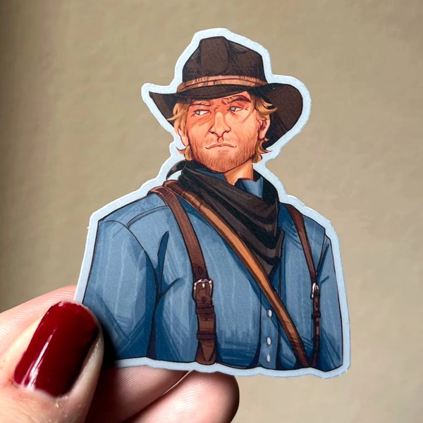 Arthur Morgan Vinyl Sticker