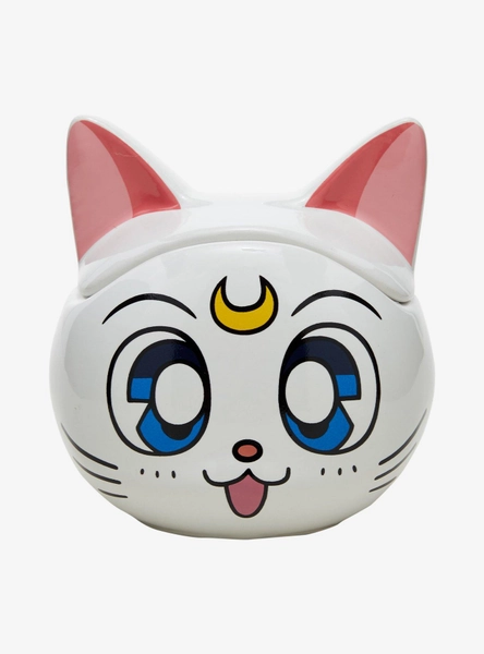 Pretty Guardian Sailor Moon Artemis Figural Mug With Lid