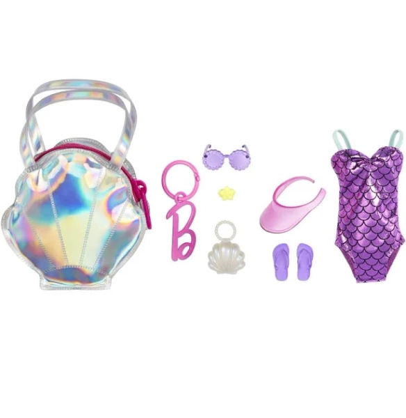 Barbie Beach-Themed Swimsuit Set