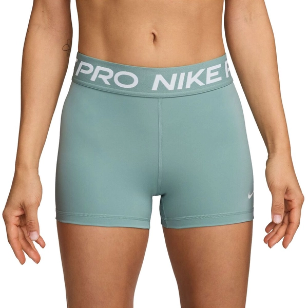 Nike Pro Womens 365 Dri-FIT 3 Inch Short Tights Green XS