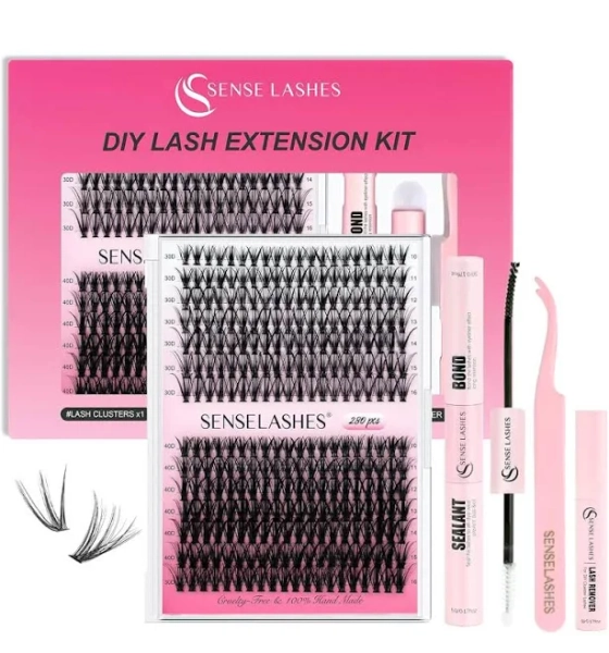 DIY Lash Clusters Kit Pro Extension Set