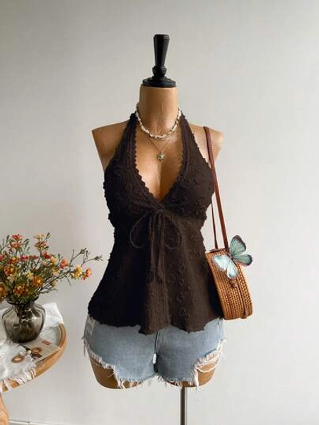 Rusttydustty Cyber Monday Christmas Thanksgiving Day New Year's Wear Party A Numbered Women's Off-The-Neck And Backless Casual Vacation Topboho Easter Beach Outfits Hawaii Music Festival Tropical Vacation