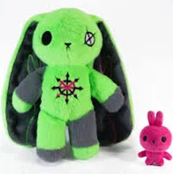 Plushie Dreadfuls Adhd Rabbit Extra Chaos Edition Plush Stuffed Animal