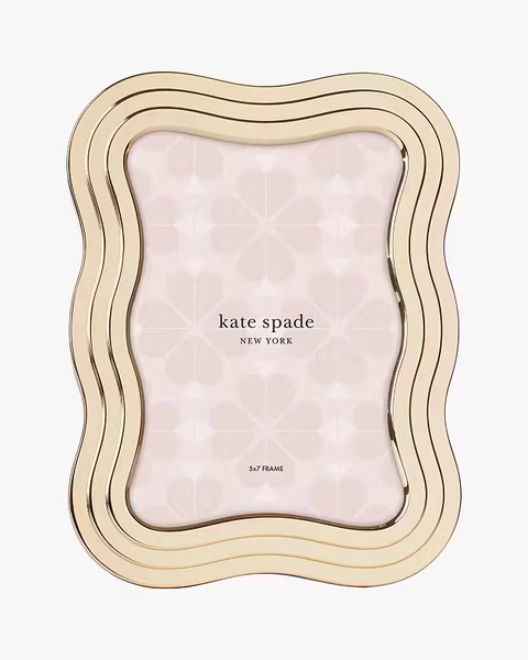Pale Gold South Street 5x7 Wave Frame